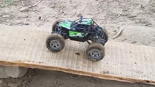 RC monster pulled out from a pit filled with water 043