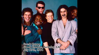 Frank Zappa - 1984 07 27 - Greek Theater, Berkeley, CA