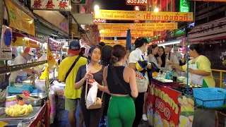 4K 🇹🇭 Vegetarian Festival in Bangkok, Thailand (2023) | เทศกาลกินเจเยาวราช 2566