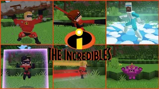 Minecraft - All Super Powers in The Incredibles DLC