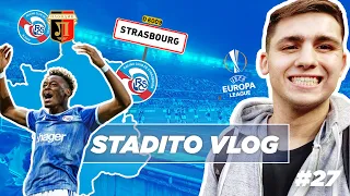 Ce soir c'est la COUPE D'EUROPE ! | VLOG #27 RC Strasbourg-Lokomotiv Plovdiv - Stade de la Meinau