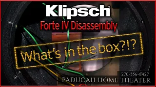 What's in the box!?!?!?! - Klipsch Forte IV Disassembly