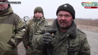 Ополченцы взорвали танк Украинской армии  24 10 Луганск с  Смелое  2014
