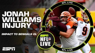 Joe Burrow's margin for error is SO SMALL without Jonah Williams - Mina Kimes | NFL Live