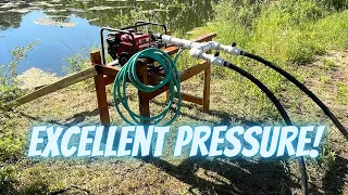 Pond & Trash Pump Irrigation System! (Part 1)