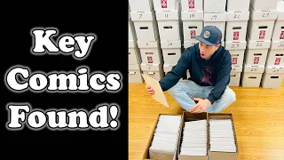 $40,000 Comic Collection! What Key Comics Did I Find??