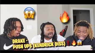 DRAKE DESTROYS KENDRICK!!! DRAKE - PUSH UPS (KENDRICK DISS) REACTION!!