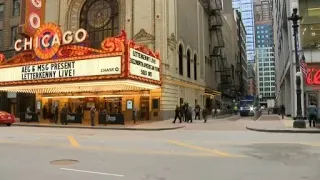 Two people shot near Chicago Theatre