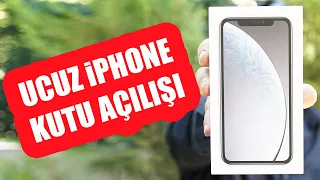 DÜNYANIN EN UCUZ iPHONE'U(!) XR KUTU AÇILIŞI (En Az 7.500 TL!)