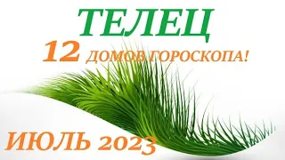 ТЕЛЕЦ ♉ИЮЛЬ 2023🚀Прогноз на месяц таро расклад/таро гороскоп/👍Все знаки зодиака! 12 домов гороскопа!