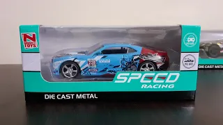 Chevy Camaro 1:34 Model with Amazing Graphics Naughty Toy Diecast Full Unboxing and Review