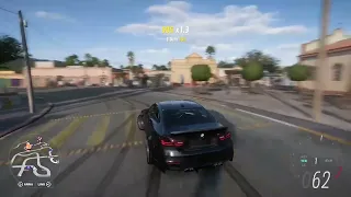 Drifting around Mexico in forza horizon 5 in a BMW M4