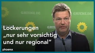 Die Grünen: Pressekonferenz mit Robert Habeck