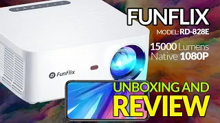 Funflix RD-828E Projector: A Game-Changer for Home Entertainment!