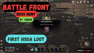 NIGHTCROWS [BATTLE FRONT BOSS HUNT] with UNION (My first HSOA loot!) #nightcrows