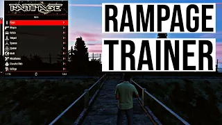 RAMPAGE TRAINER GTA 5 2020 | Quick install and first impressions on the Rampage Trainer | PC Mod