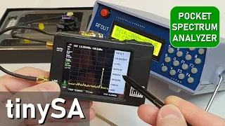 tinySA Spectrum Analyzer review (Banggood)