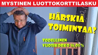 Mystinen luottokorttilasku - VLOG 181