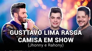 Gusttavo Lima Rasga Camisa do Amigo Jhonny em show