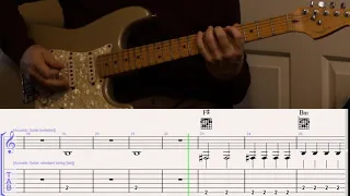 How to Play the Greatest Show for Easy Guitar with TAB