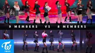 TWICE "I CAN'T STOP ME" Choreography Comparison | With and Without Jeongyeon 정연