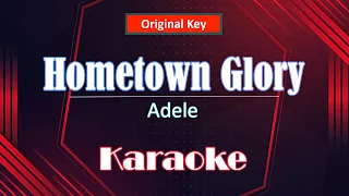 Adele - Hometown Glory (Karaoke / Minus One / Instrumental / Unplugged / Piano)