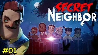 Secret neighbor (Playing as Brave ) # 01 Playthrough Gameplay