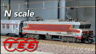 Trans Europ Express - Mistral 69 and CC6500 on the layout