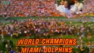 1972 Season Superbowl - Miami Dolphins V.S. Washington Redskins Highlights!!!