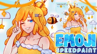 Emoji 🍯☁️🪄 |Speed Paint| Ibispaint/ Voice over