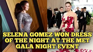 Selena Gomez Takes Home Best-Dressed Award at the Met Gala Evening Affair