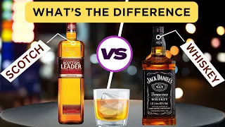 Difference between Scotch and Whiskey/ Whisky & whiskey/ Scotch whisky/ Scotch vs whiskey vs bourbon