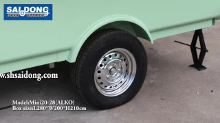 MODEL:MINI20-28ALKO-SAIDONGFOODTRAILERS(FOOD CARTS)