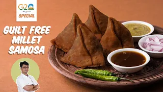 Healthy Gluten Free G 20 Snacks | Mixed Millet Samosa | bigbasket Ft @Honestkitchen-Bhupi