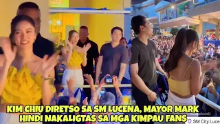 KIM CHIU DUMIRETSO SA SM LUCENA, MAYOR MARK HINDI NAKALIGTAS SA MGA KIMPAU FANS