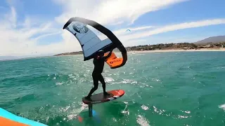Wingfoil Downwinder with South Beach Mates in La Ventana