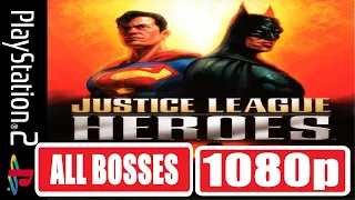 JUSTICE LEAGUE HEROES * ALL BOSSES [PS2] ( FRAMEMEISTER )