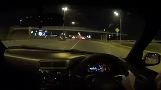 Toyota Corolla Levin 4A-GE Black Top Night Race POV