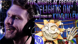 *NEW* FNAF SECURITY BREACH SONG "Lights On" by Kyle Allen Music REACTION!! | Vapor Reacts