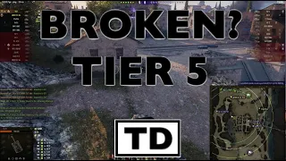 WOT - Most Broken OP Tier 5 TD | World of Tanks