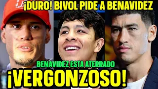 SHOCK! BIVOL QUIERE ARREBATARLE el INVICTO a BENAVIDEZ pero DAVID DECEPCIONA y PREFIERE a MUNGUIA