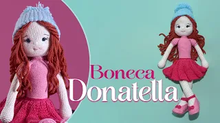 Boneca Donatella em Amigurumi