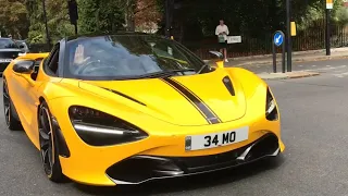 Supercars In London August 2022 Sound & Accelerations | 720s, SF90, 600LT, SVJ, Huayra, F12 Novitec