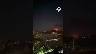 Distant explosions seen from Romanian border as Russian drones attack Odesa