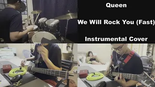 Queen - We Will Rock You (Fast) - Instrumental Cover