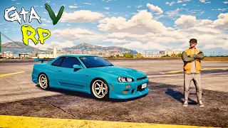 СОРВАЛСЯ И ВЛОЖИЛ В СВОЙ СКАЙ КУЧУ ДЕНЕГ :D НОВАЯ РАБОТА В ГТА 5 РП (VINEWOOD GTA 5 RP)