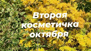 Вторая косметичка октября 🌿🍁🌾 // 2023