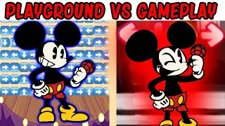 FNF Character Test | Gameplay VS Playground | Mickey Mouse | Wednesday's Infidelity | Sunday Night