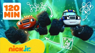 Blaze and the Monster Machines | 2 Stunden WISSENSCHAFTSSPIELE & Rettungen mit Blaze! | Nick Jr.