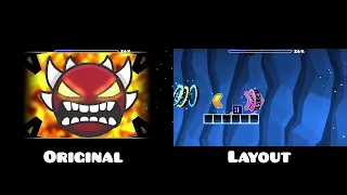 "Astral Divinity" Original vs Layout | Geometry Dash Comparison